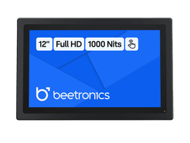 12 Inch Touchscreen Metal (High Brightness)